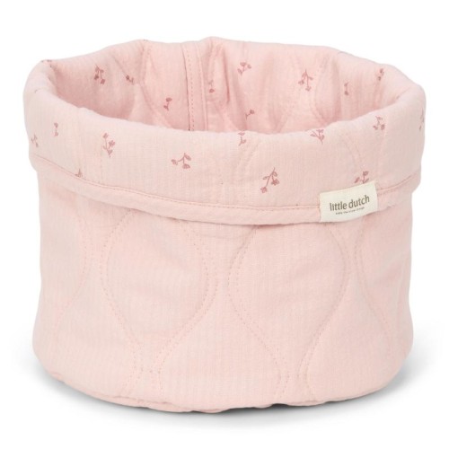 Καλάθι Αλλαξιέρας Καπιτονέ Μικρό Little Dutch Pure Blossom 20x15εκ.