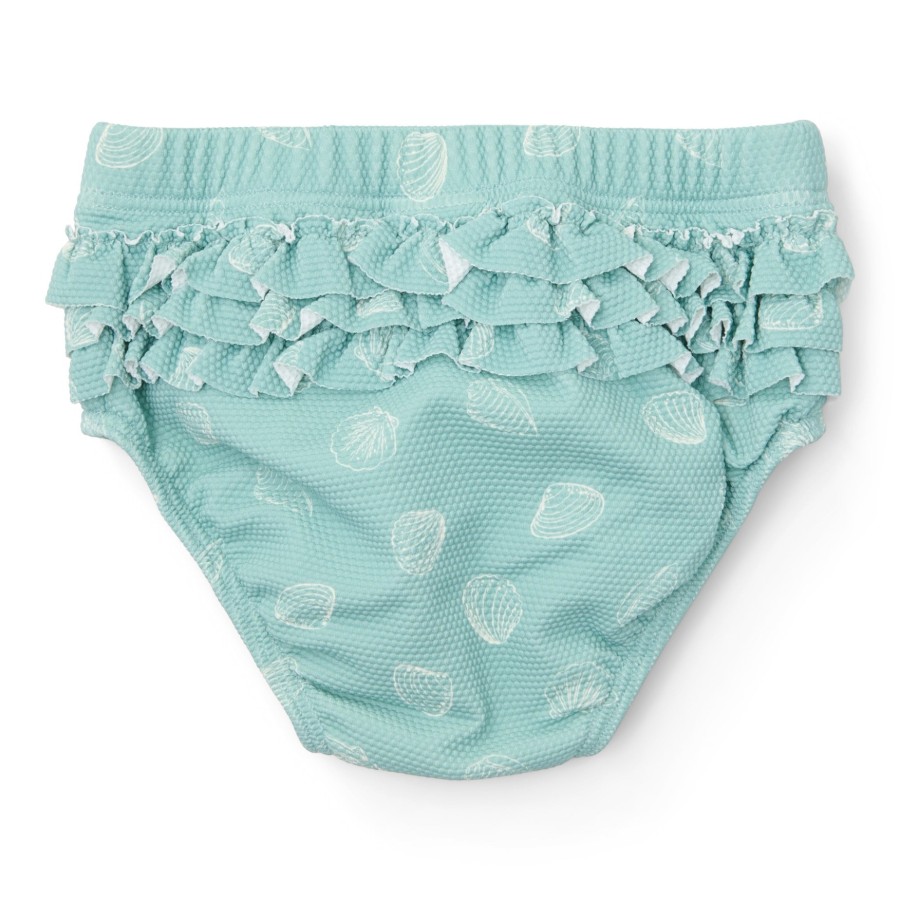 Little Dutch Πάνα Μαγίο για Κορίτσι Ocean Treasures Surf Blue