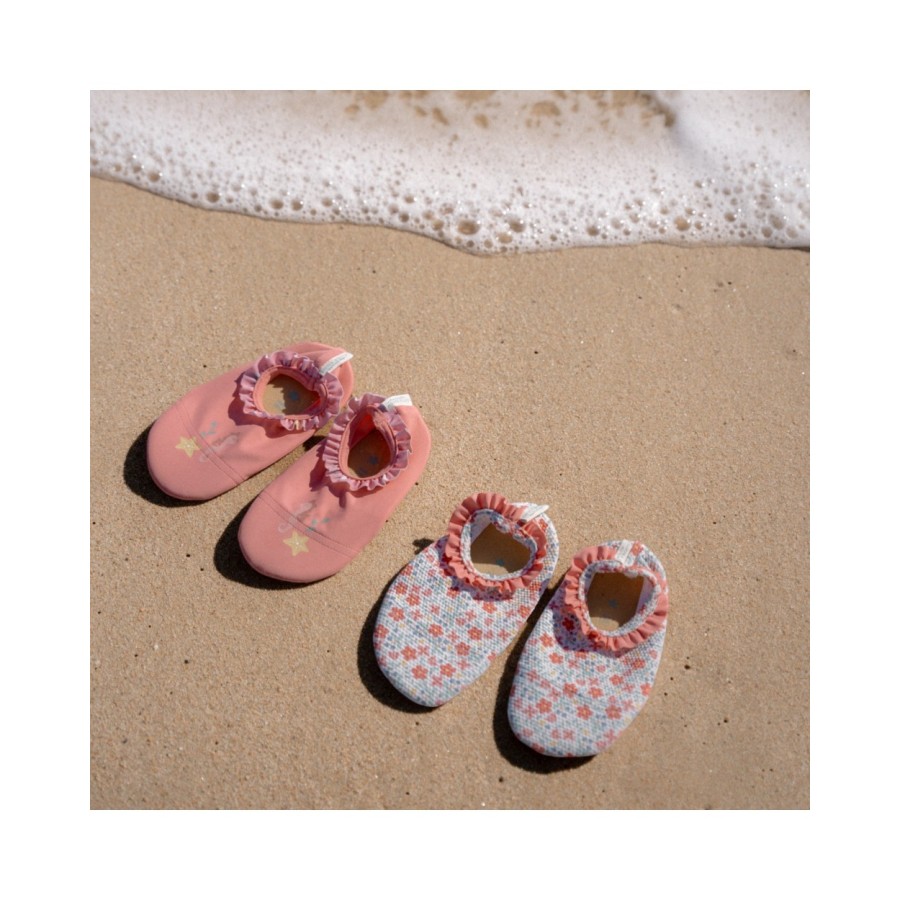 Little Dutch Παιδικά Παπουτσάκια Θαλάσσης Sunny Flowers Multi-colour