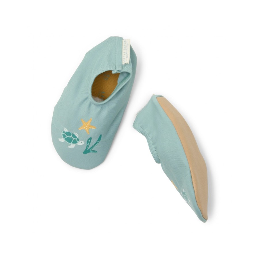 Little Dutch Παιδικά Παπουτσάκια Θαλάσσης Seashells Surf Blue