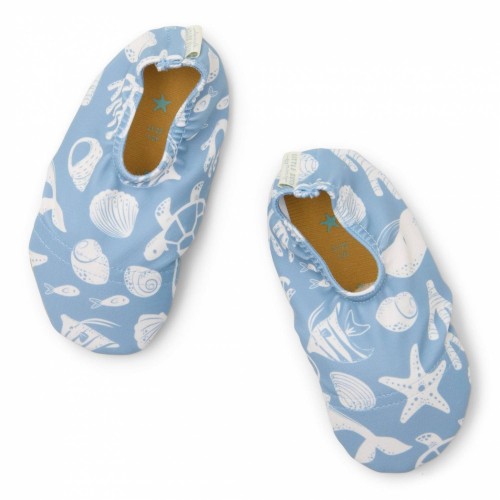 Little Dutch Παιδικά Παπουτσάκια Θαλάσσης Sea Life Ocean Blue