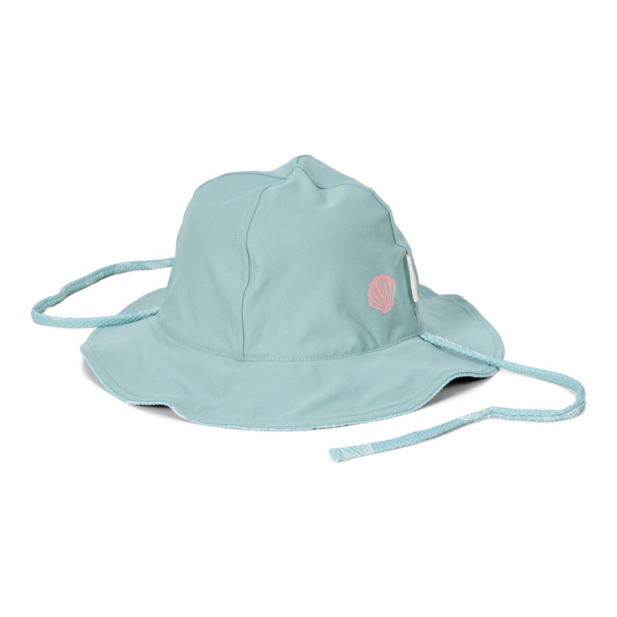 Little Dutch Παιδικό Καπέλο Ηλίου Διπλής Όψης Ocean Treasures Surf Blue
