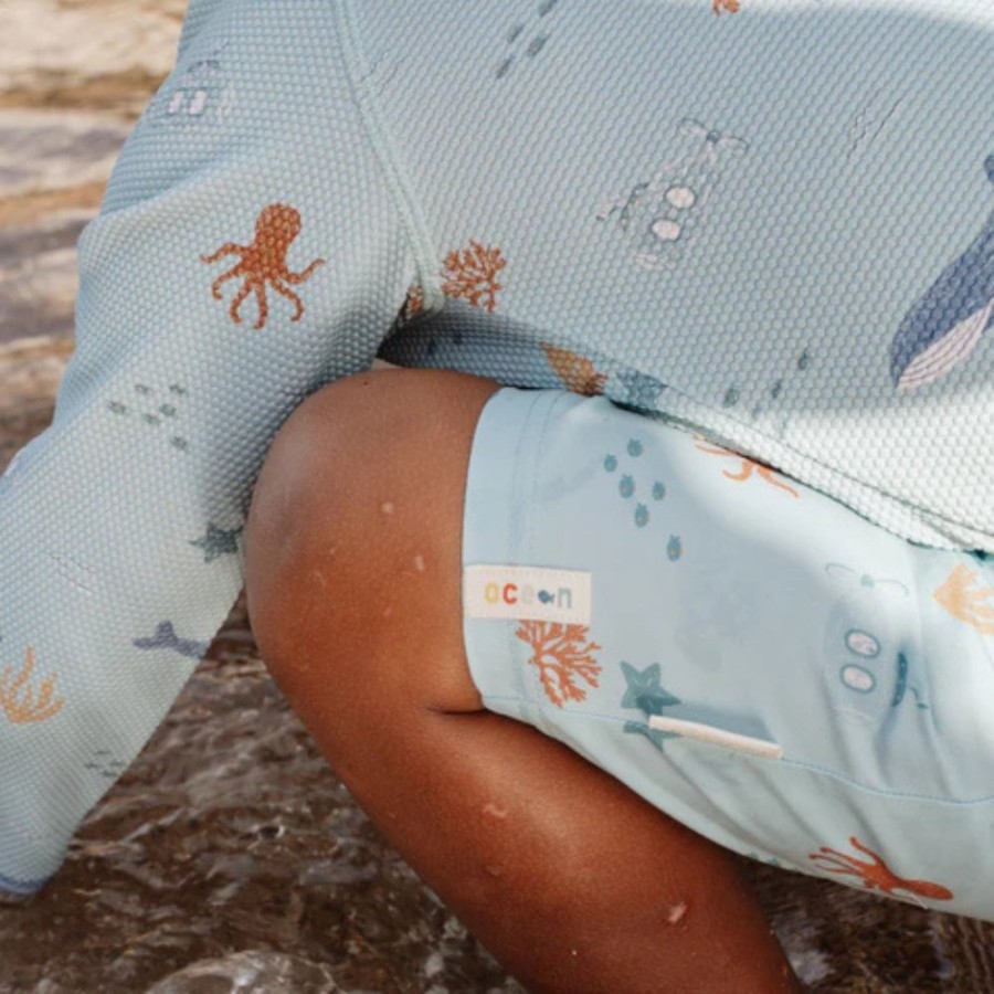 Παιδικό Μαγιό για Αγόρι με Προστασία UV Little Dutch Ocean Friends