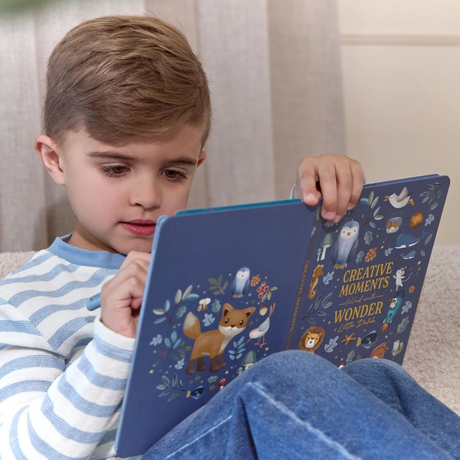 Παιδικό Tablet Ζωγραφικής με 30 Σχέδια Little Dutch Μπλε