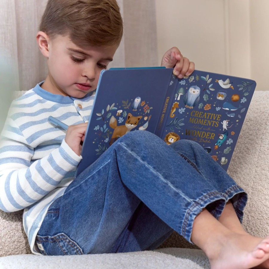 Παιδικό Tablet Ζωγραφικής με 30 Σχέδια Little Dutch Μπλε