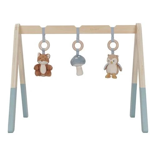 Ξύλινο Βρεφικό Γυμναστήριο Little Dutch Forest Friends FSC Μπλε
