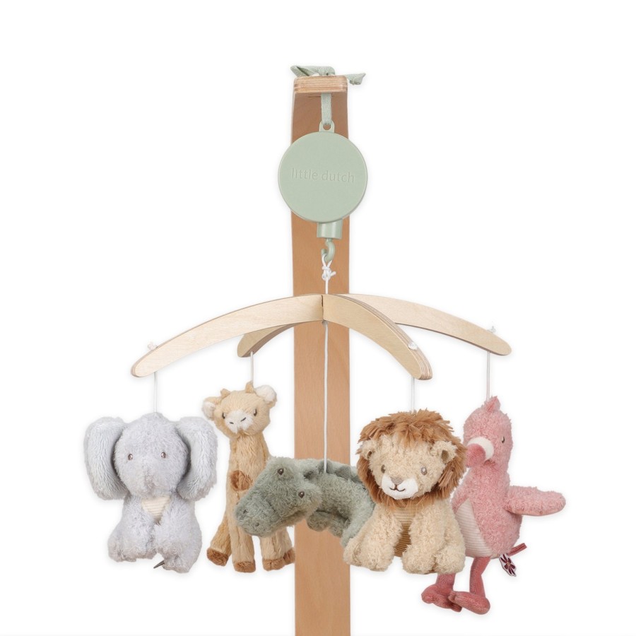 Ξύλινο Μόμπιλε Κρεβατιού Little Dutch Safari Friends FSC