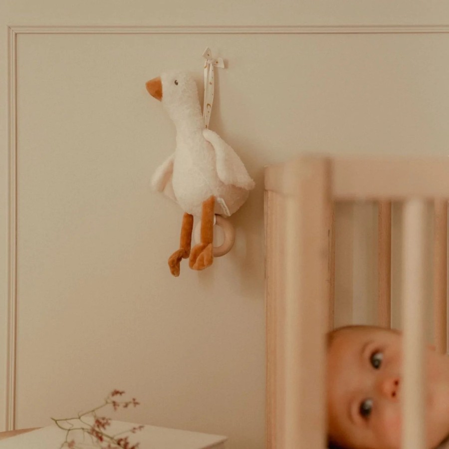 Little Dutch Υφασμάτινο Μουσικό Κουκλάκι Little Goose GRS 29εκ.