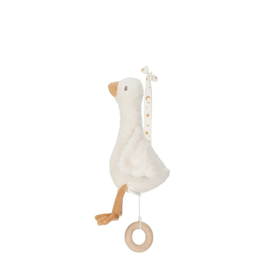 Little Dutch Υφασμάτινο Μουσικό Κουκλάκι Little Goose GRS 29εκ.