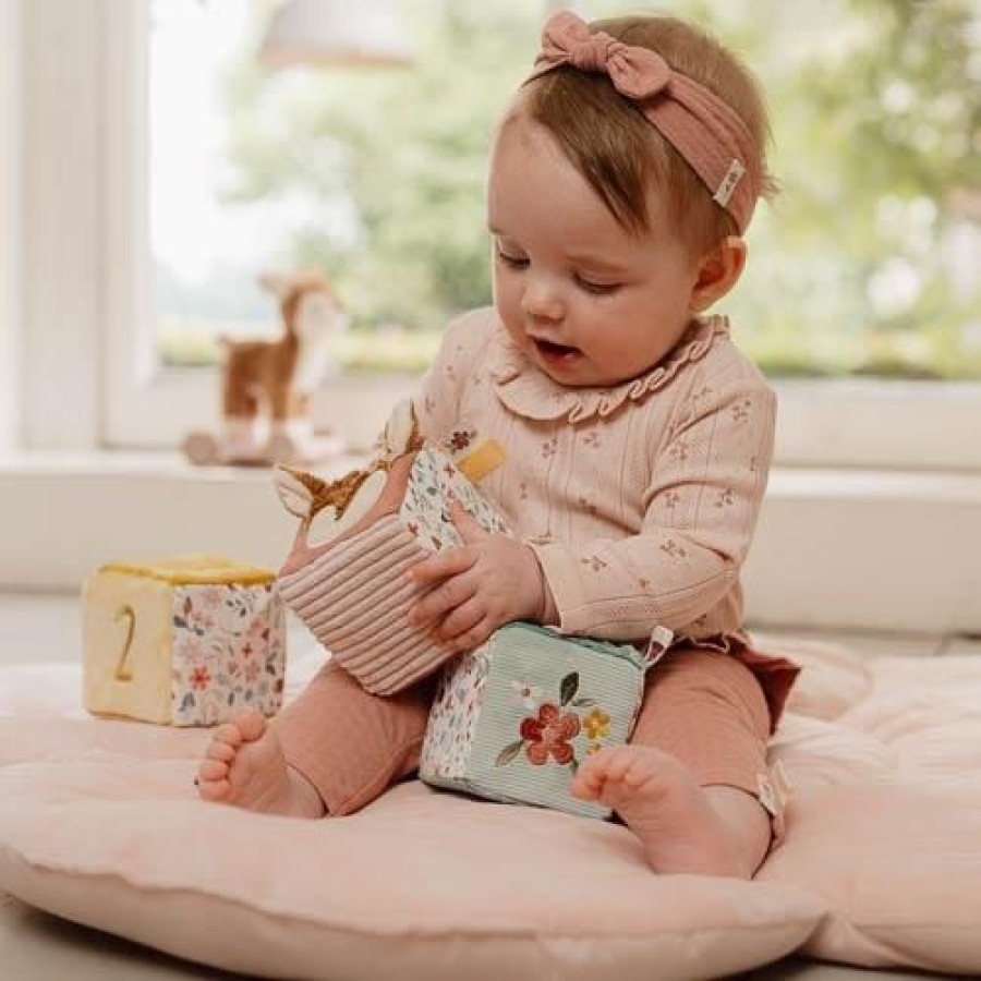 Little Dutch Σετ Παιχνιδιού με Υφασμάτινους Κύβους Fairy Garden