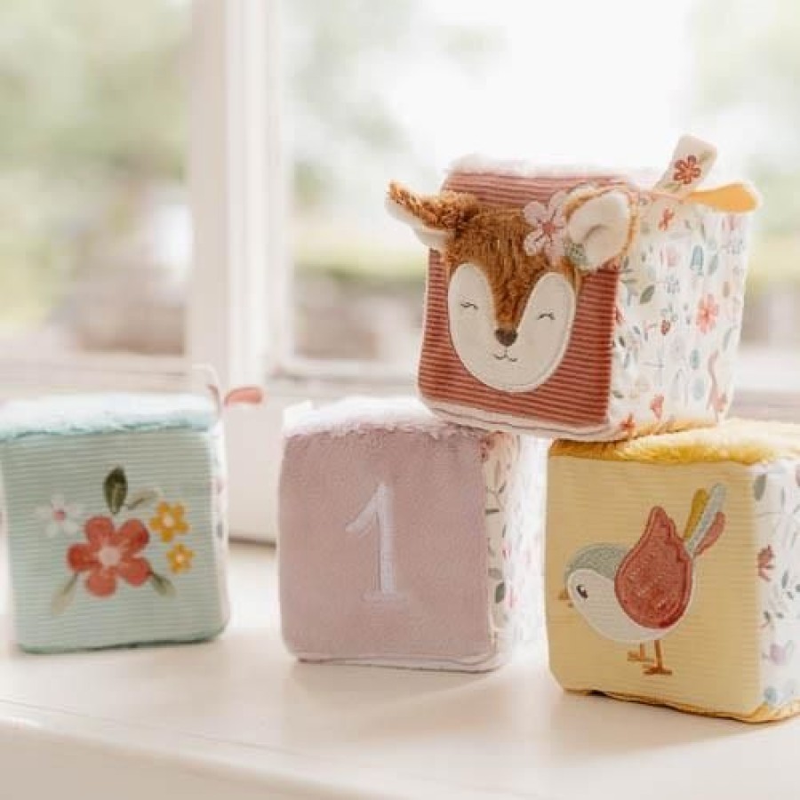 Little Dutch Σετ Παιχνιδιού με Υφασμάτινους Κύβους Fairy Garden