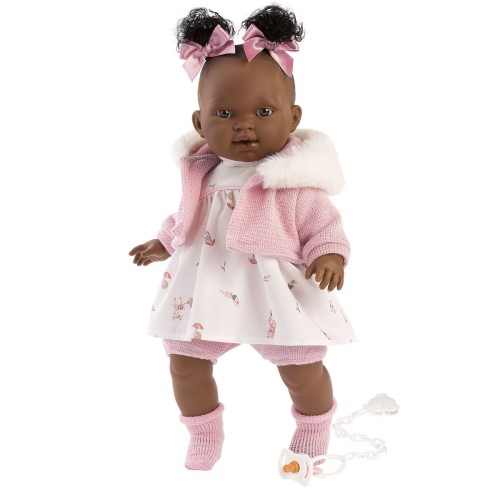 Llorens Dolls Παιδική Κούκλα Diara με Ροζ Ζακέτα & Αξεσουάρ 38εκ.