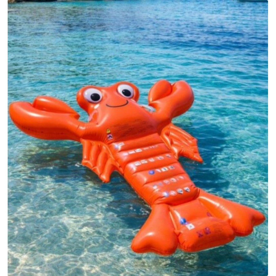 Παιδικό Φουσκωτό Στρώμα Αστακός 190εκ. Swim Essentials Lenny the Lobster