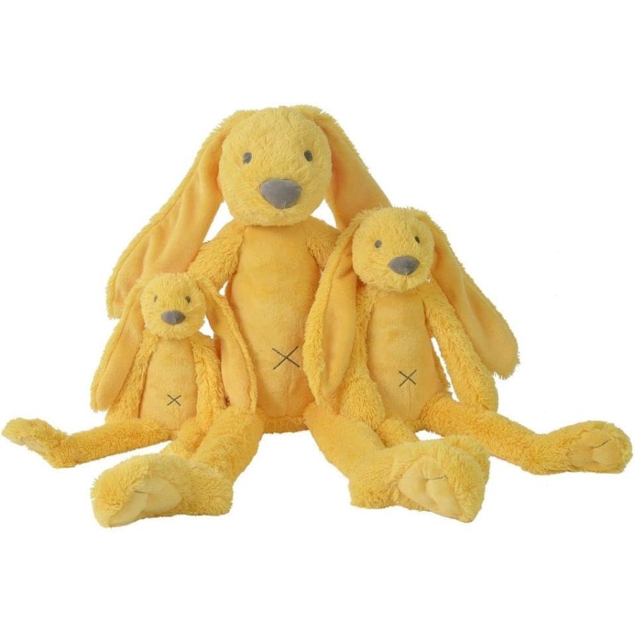 Λούτρινο Ζωάκι Κουνελάκι Happy Horse Tiny Yellow 28εκ.