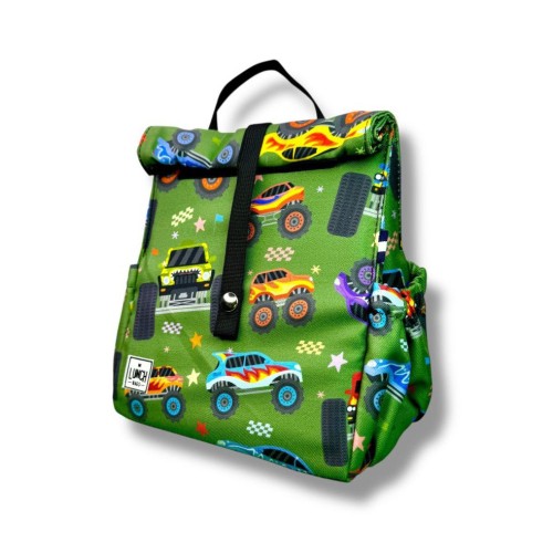 The Lunch Bags Kids Ισοθερμική Τσάντα Φαγητού 5Lt Monster Truck