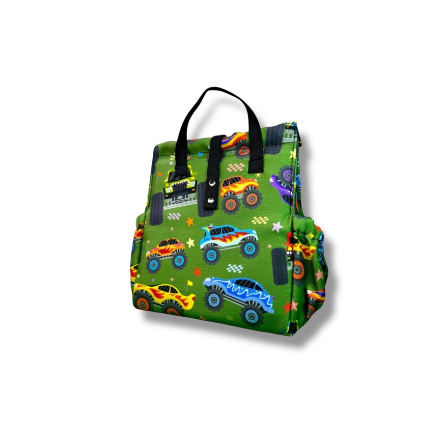 The Lunch Bags Kids Ισοθερμική Τσάντα Φαγητού 5Lt Monster Truck