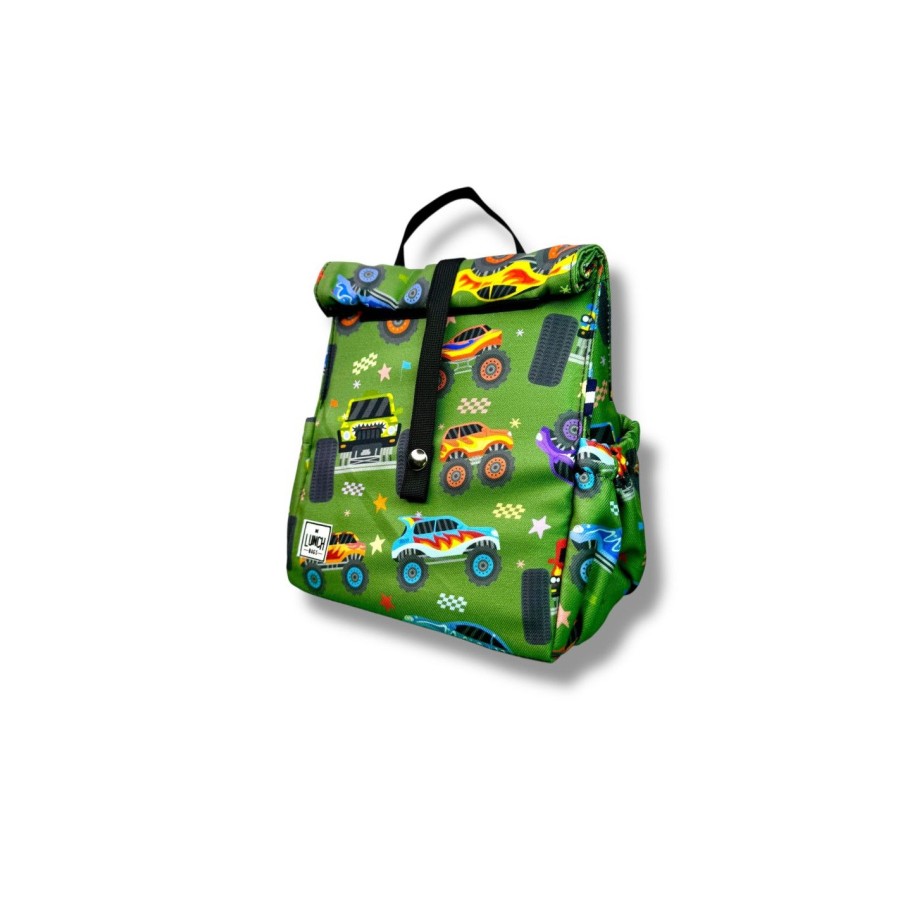The Lunch Bags Kids Ισοθερμική Τσάντα Φαγητού 5Lt Monster Truck