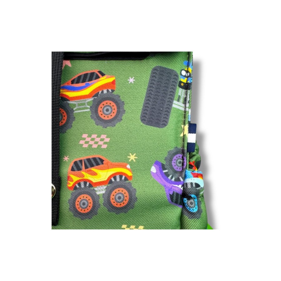 The Lunch Bags Kids Ισοθερμική Τσάντα Φαγητού 5Lt Monster Truck