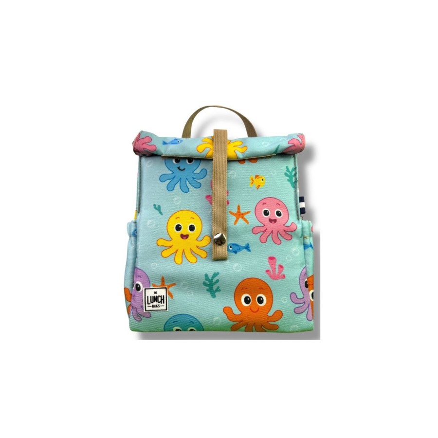 The Lunch Bags Original Ισοθερμική Τσάντα Φαγητού Kids 5Lt Octopus