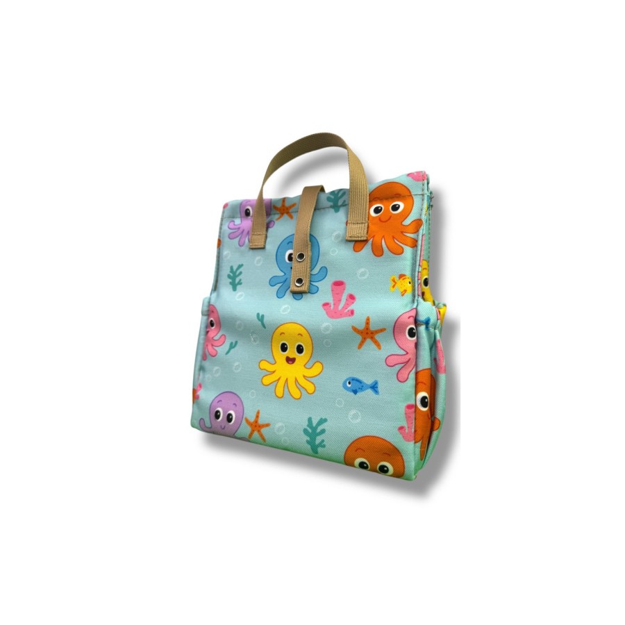 The Lunch Bags Original Ισοθερμική Τσάντα Φαγητού Kids 5Lt Octopus