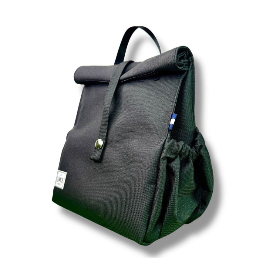 The Lunch Bags Original 2.0 Ισοθερμική Τσάντα Φαγητού 5lt Full Black