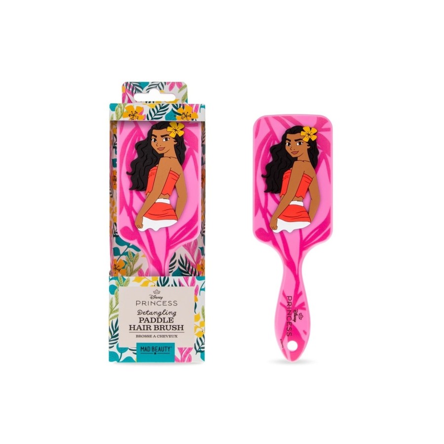Mad Beauty Παιδική Βούρτσα Μαλλιών Disney Princess Moana Paddle