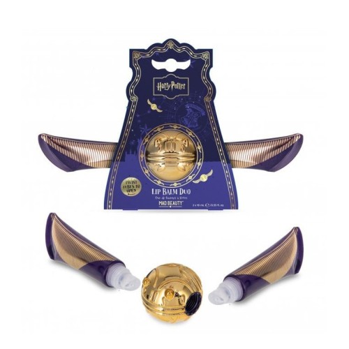 Παιδικό Lip Balm Σετ 2τμχ. Mad Beauty Harry Potter Snitch Lip Palm Duo 2x10ml