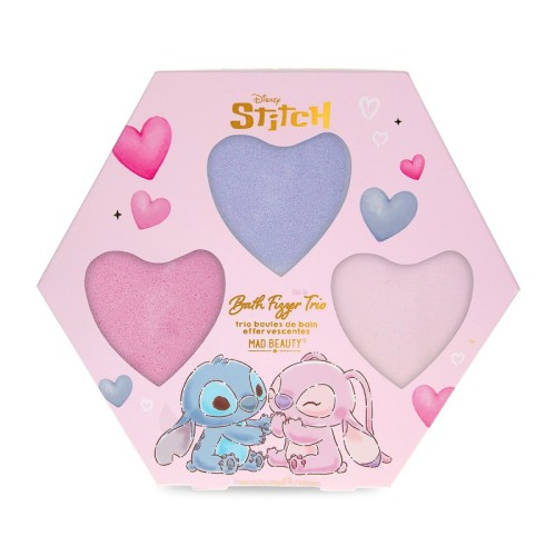 Bath Fizzer Mad Beauty I Heart Stitch Bath Fizzer με Παιώνια & Άνθη Κερασιάς