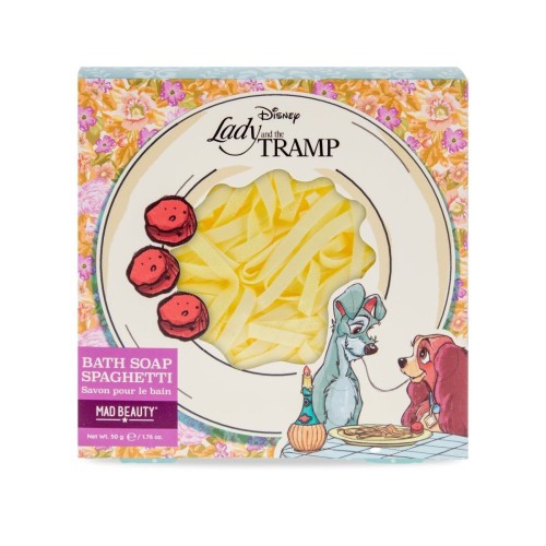 Mad Beauty Φύλλα Σαπουνιού για το Μπάνιο Disney Lady & The Tramp Bath Spaghetti 50gr