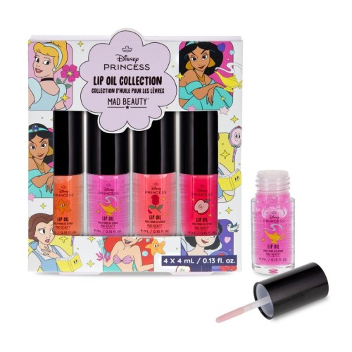 Mad Beauty Disney Princess Exress Yourself Παιδικό Σετ Lip Oil 4x4ml