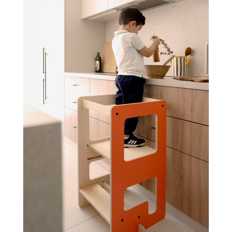 Mamatoyz Πολυλειτουργικός Πύργος Εκμάθησης Montessori Kule Flip Natural