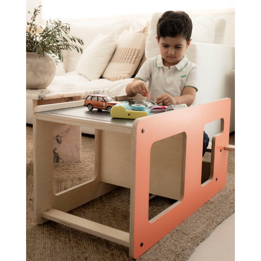 Mamatoyz Πολυλειτουργικός Πύργος Εκμάθησης Montessori Kule Flip Natural