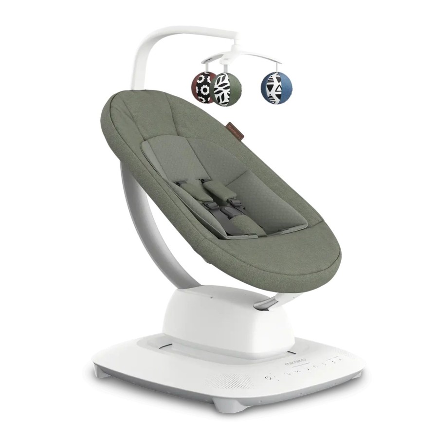 Mamaroo UPPAbaby Smart Κούνια Ρηλάξ Camila Dark Green Melange