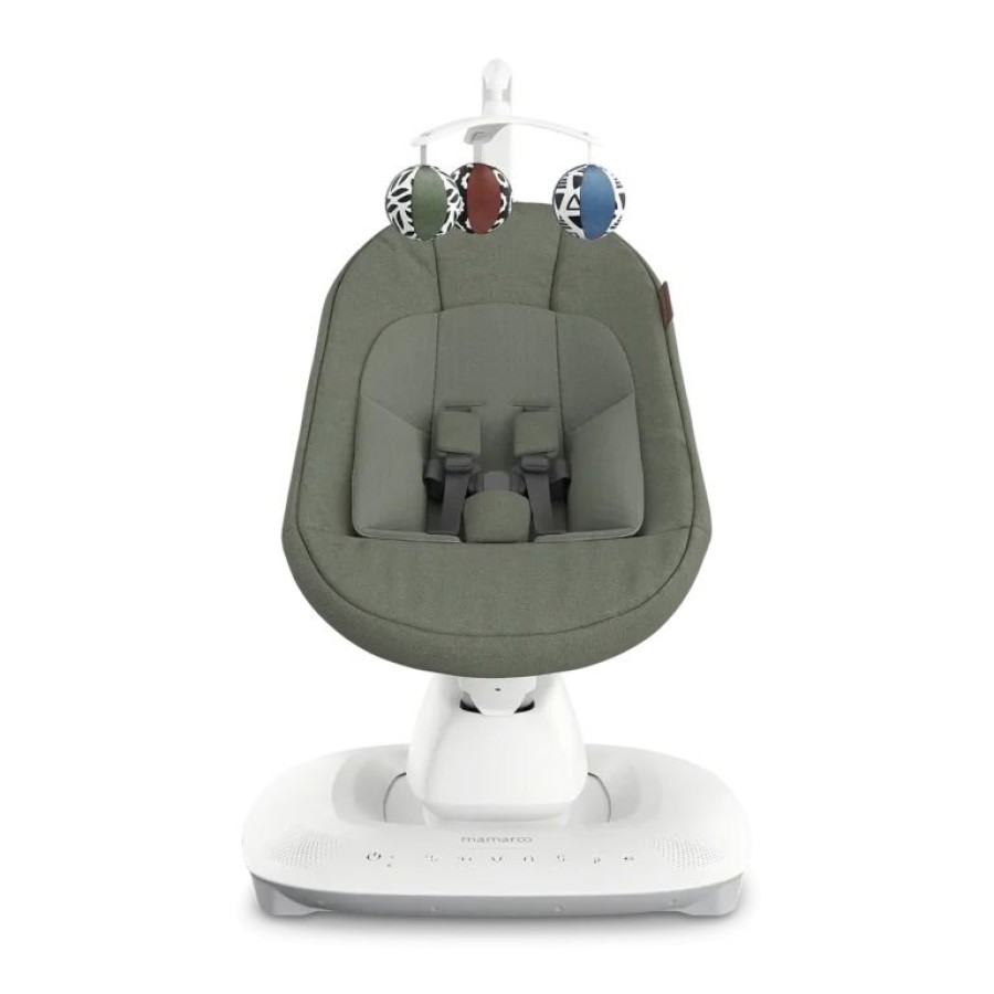 Mamaroo UPPAbaby Smart Κούνια Ρηλάξ Camila Dark Green Melange