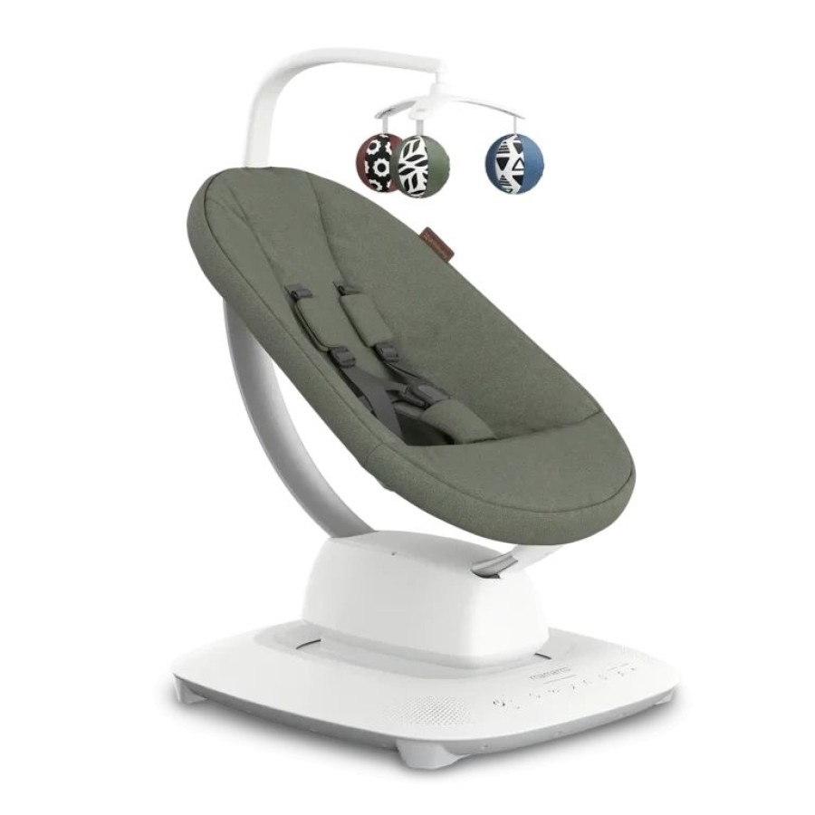 Mamaroo UPPAbaby Smart Κούνια Ρηλάξ Camila Dark Green Melange