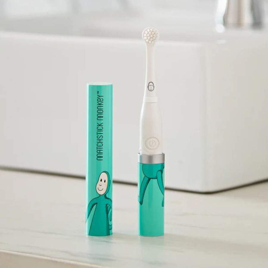 Βρεφική Ηλεκτρική Οδοντόβουρτσα Sonic Matchstick Monkey Mint