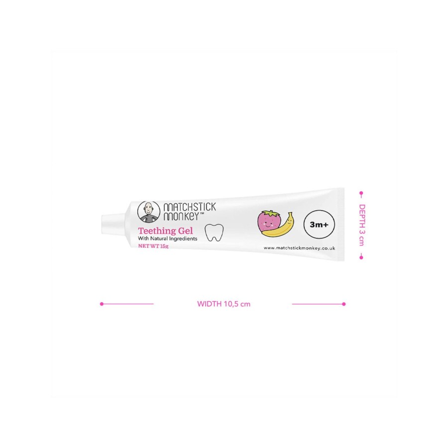 Matchstick Monkey Φυσικό Τζελ Οδοντοφυΐας Teething Gel Organic