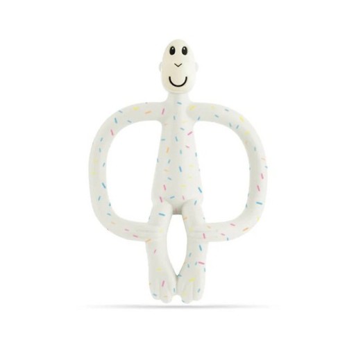 Μασητικό Matchstick Monkey Teething Toy Confetti Cream