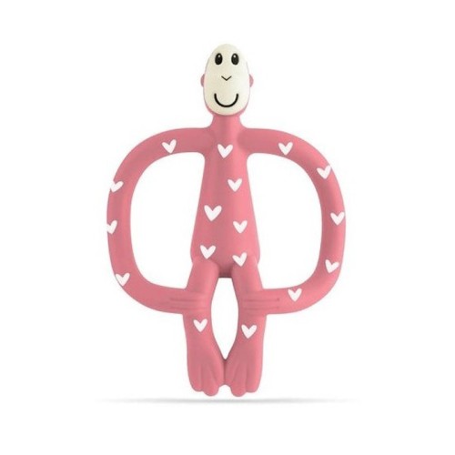 Μασητικό Matchstick Monkey Teething Toy Hearts