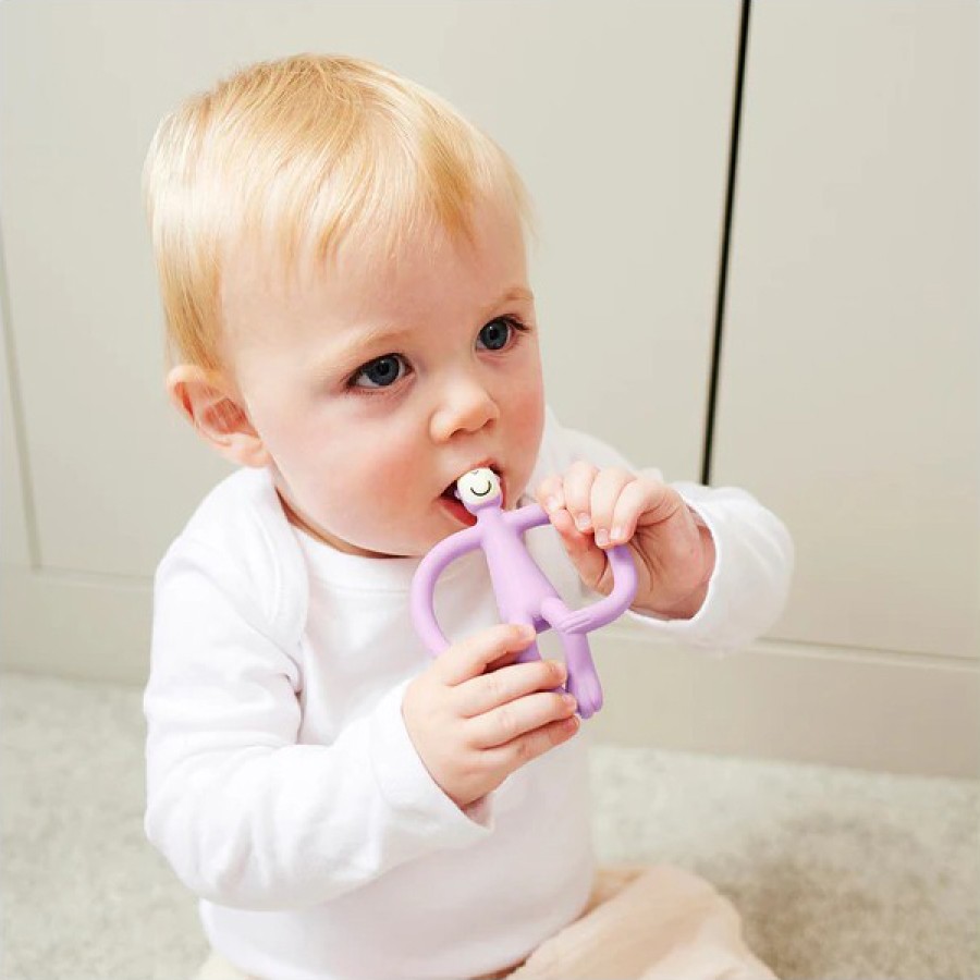 Μασητικό Matchstick Monkey Teething Toy Lilac