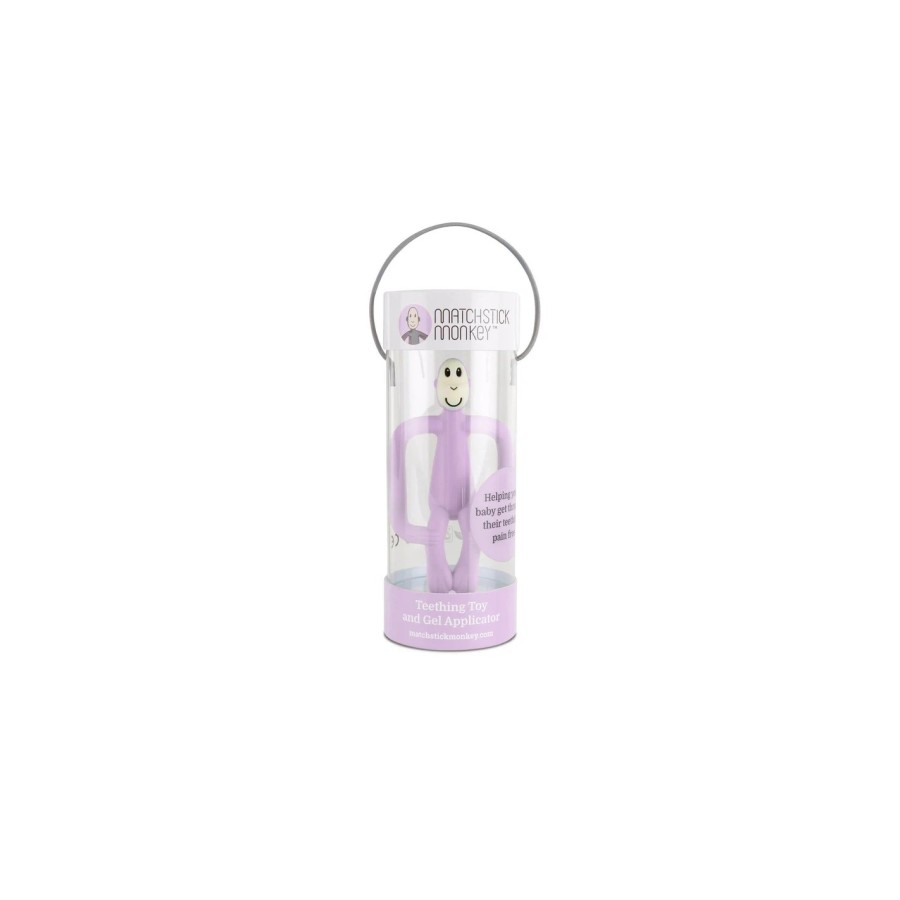 Μασητικό Matchstick Monkey Teething Toy Lilac