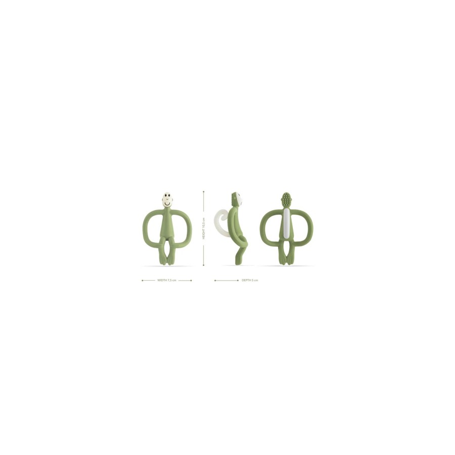Μασητικό Matchstick Monkey Teething Toy Olive