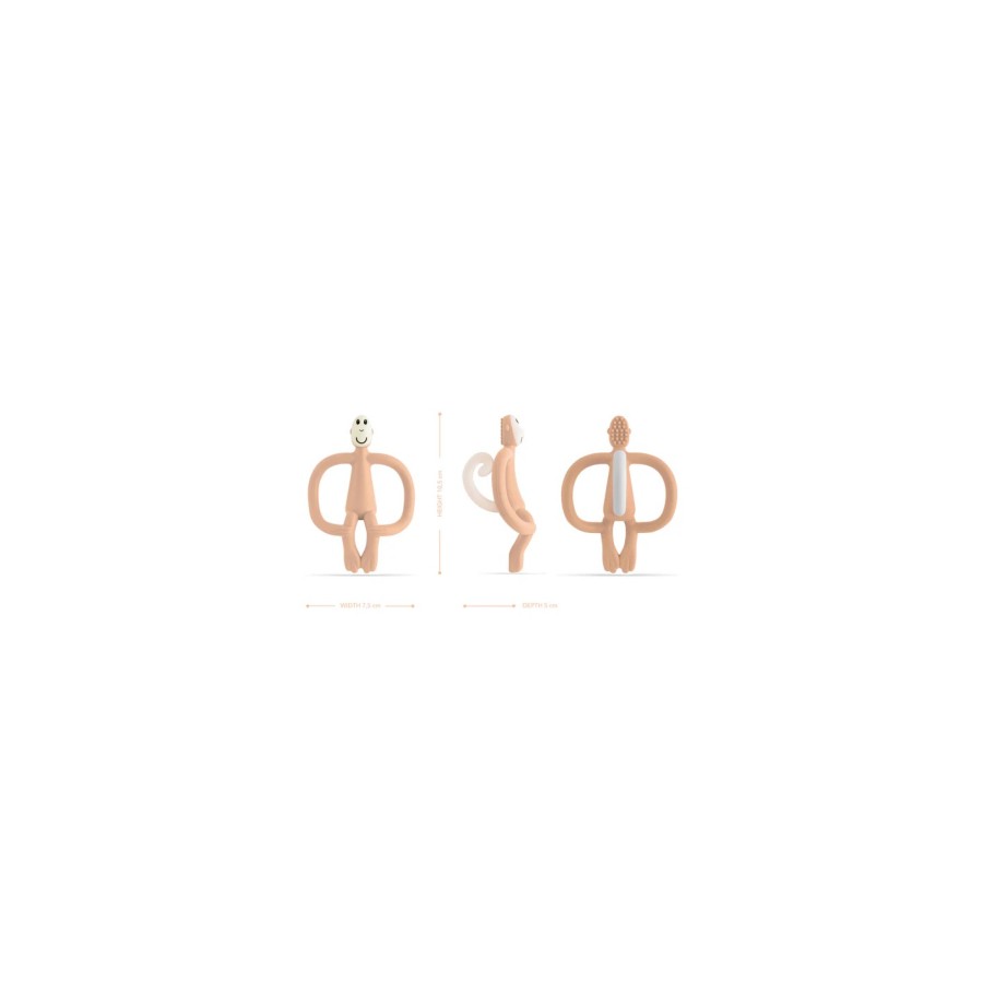 Μασητικό Matchstick Monkey Teething Toy Peach
