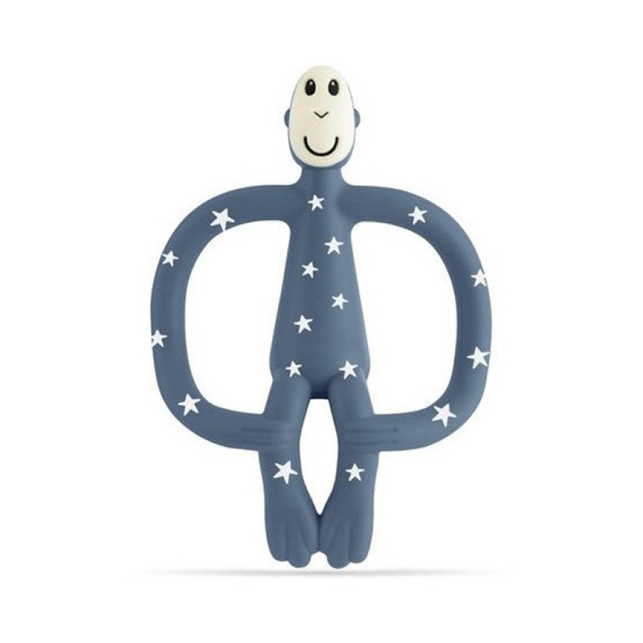 Μασητικό Matchstick Monkey Teething Toy Stars Μπλε
