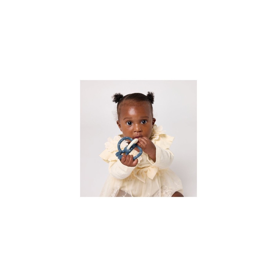 Μασητικό Matchstick Monkey Teething Toy Stars Μπλε