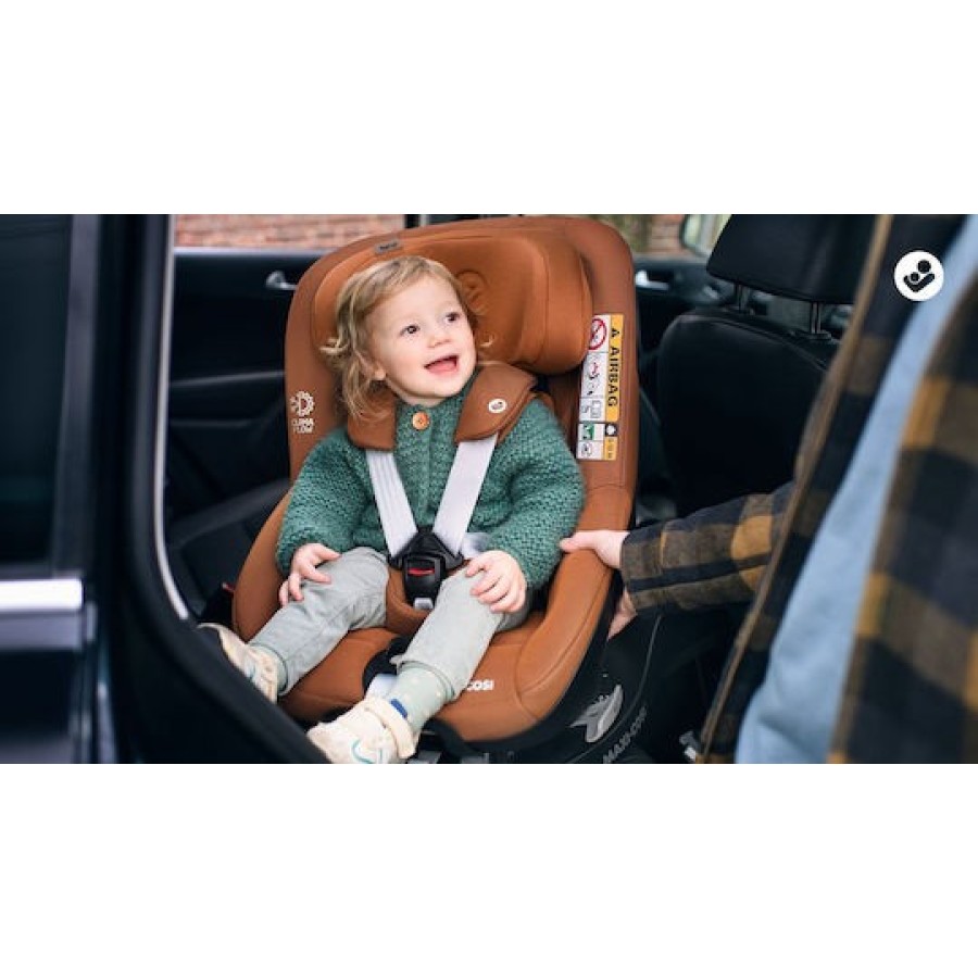Maxi Cosi Κάθισμα Αυτοκινήτου Pearl 360 Pro Authentic Truffle 3 Μηνών έως 4 ετών (περίπου 105cm)