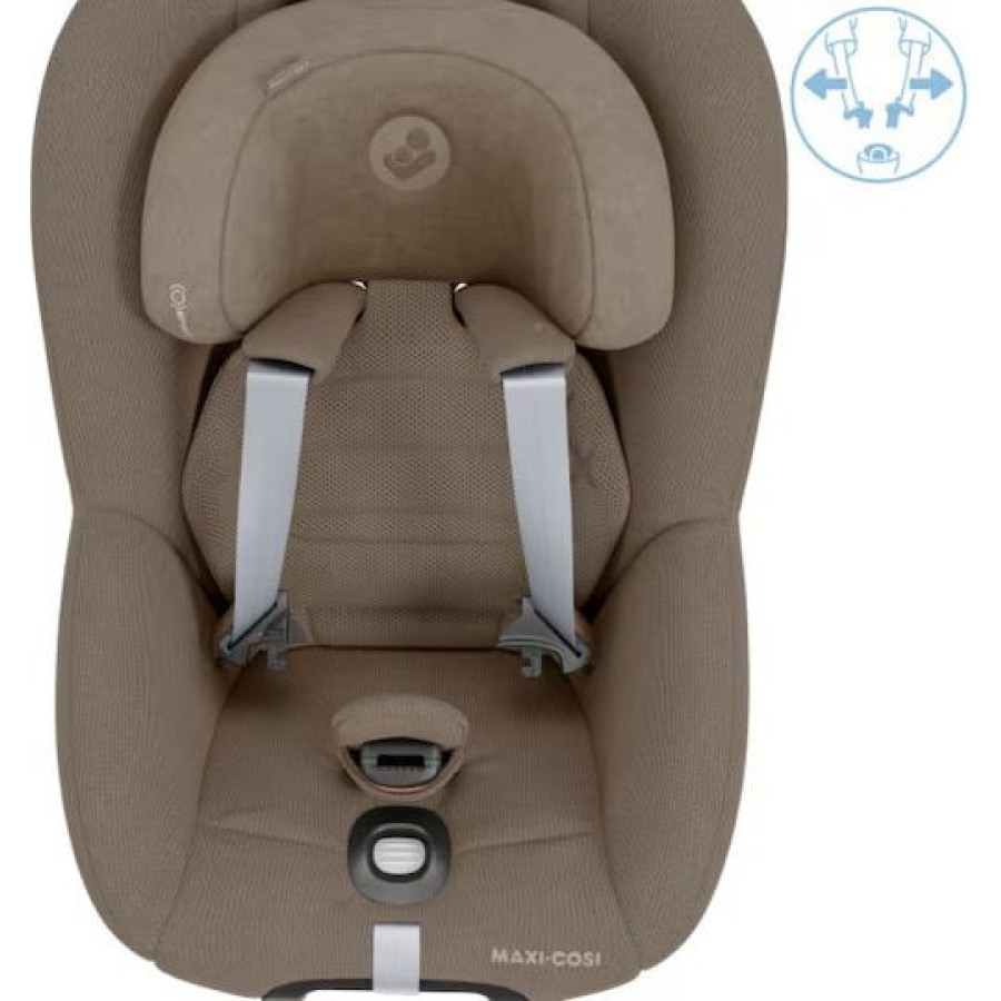 Maxi Cosi Κάθισμα Αυτοκινήτου Pearl 360 Pro Authentic Truffle 3 Μηνών έως 4 ετών (περίπου 105cm)