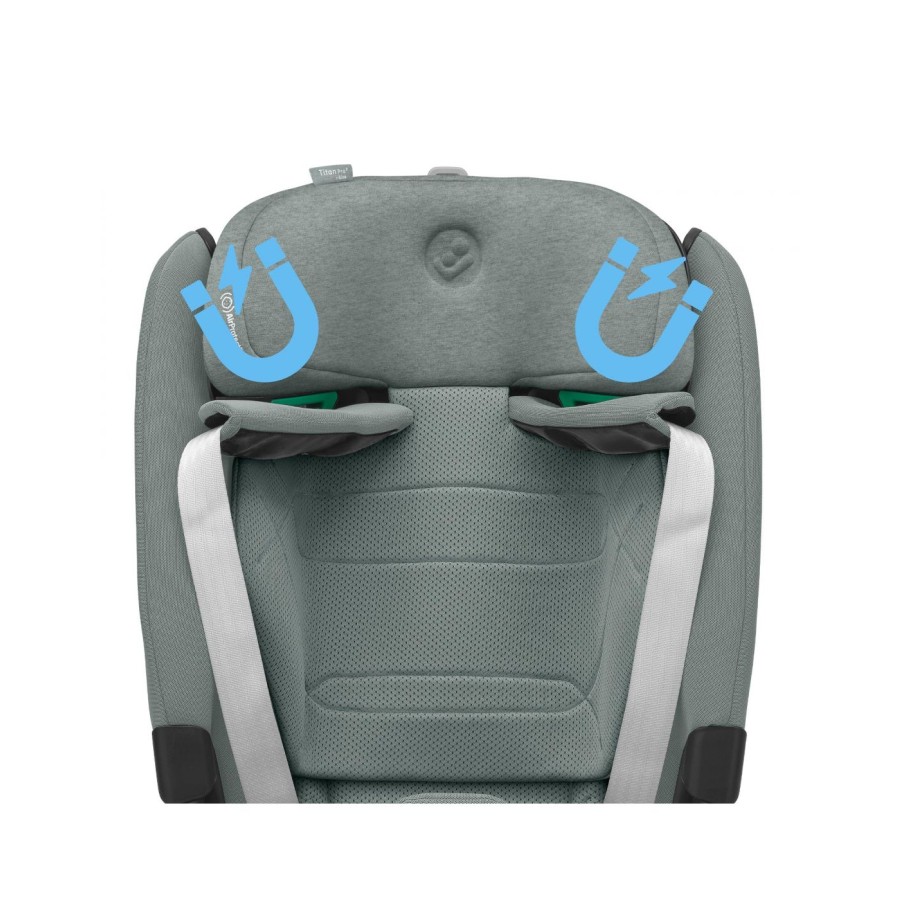 Maxi Cosi Παιδικό Κάθισμα Αυτοκινήτου Titan Pro I-Size Authentic Grey 9-36kg  