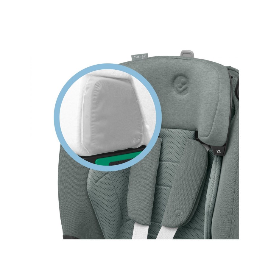 Maxi Cosi Παιδικό Κάθισμα Αυτοκινήτου Titan Pro I-Size Authentic Grey 9-36kg  