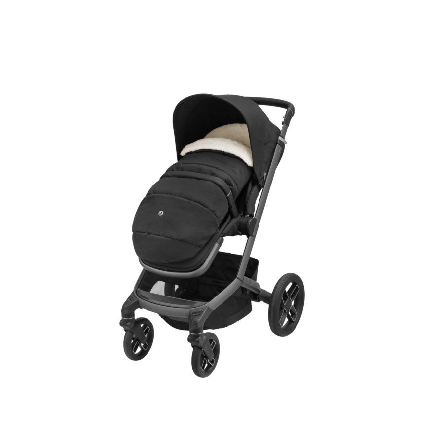 Ποδόσακος Καροτσιού 2 σε 1 Twillic Black Maxi Cosi